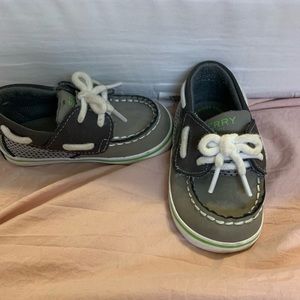 Baby Boy Sperry Boat Shoes Size 4 months
